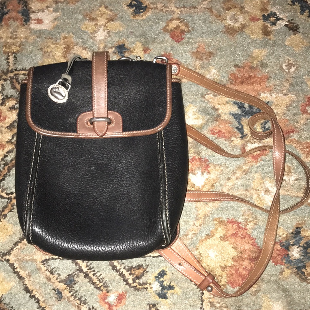 Vintage Mini Dooney & Bourke Leather Backpack